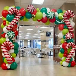 Christmas Gate Decoration