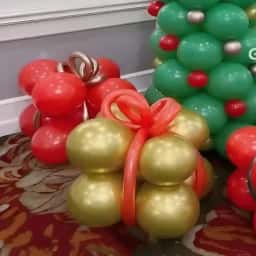 Balloon Christmas Tree Decoration