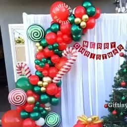 Outdoor Christmas Eve Decoration