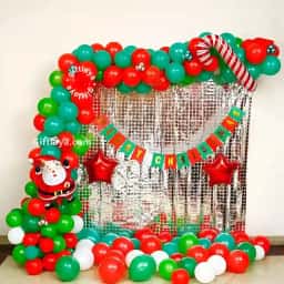 Merry Christmas Theme Backdrop