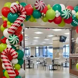 Christmas Gate Decoration