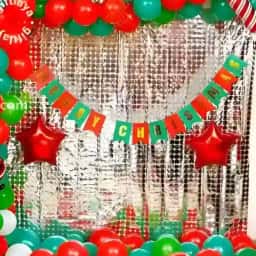 Merry Christmas Theme Backdrop