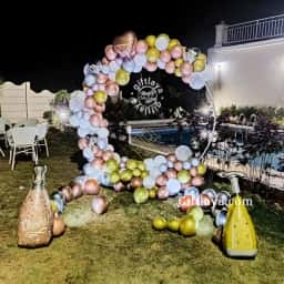 Outdoor Bachelorette Decoration