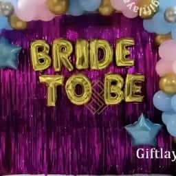 Bride To Be Balloon Decoration