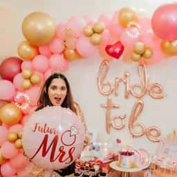 Queen to Be Celebration Setup