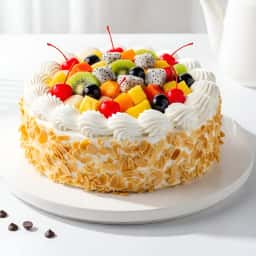 Fruit Overloaded Cake