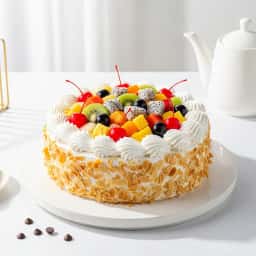 Fruit Overloaded Cake