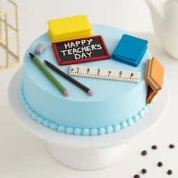 Teacher's Day Theme Cake