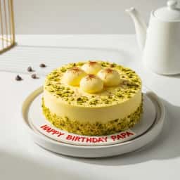 Indian Fusion Rasmalai Cake