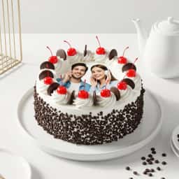 Black Forest Photo Cake