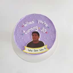 Friends Cake With Joey