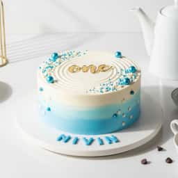 Simple 1st Birthday Cake