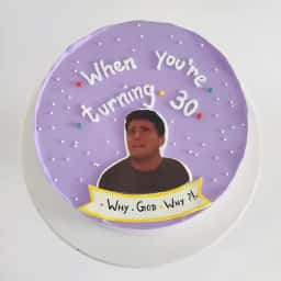 Friends Cake With Joey