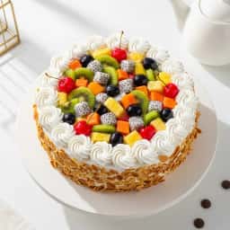 Fruit Overloaded Cake