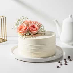 Vanilla Rose Cake