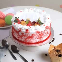 Cream Fruit Cake