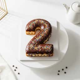 Numeric Chocolate Cake