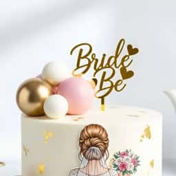 Classic Bride To Be Cake