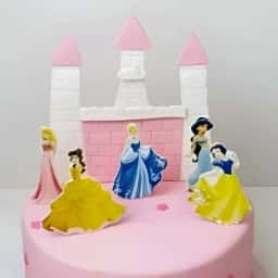 Disney Princesses Theme Cake