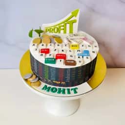 Share Market Cake