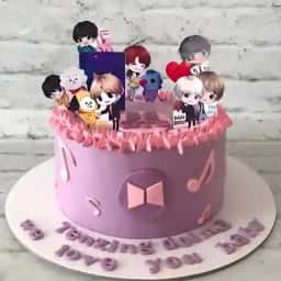 BTS Cake for Birthday