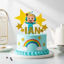  Cocomelon Poster Cake