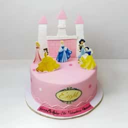 Disney Princesses Theme Cake