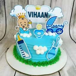 Delightful Cradle Ceremony Cake