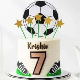 Football Theme Cake for Birthday