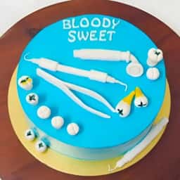 Dentist Theme Cake