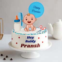 Mundan Cake for Boy