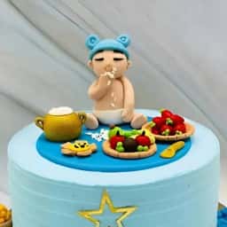 Annaprashan Ceremony Boy Theme Cake