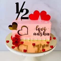 Half Anniversary Cake