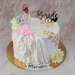 Mrs to Be Cake