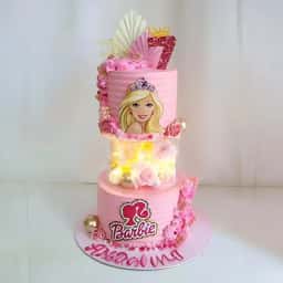 Starlight Barbie Cake