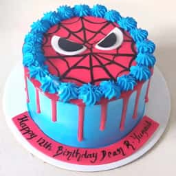 Classic Spiderman 1st Birthday Cake