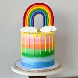 Rainbow Cake for Birthday