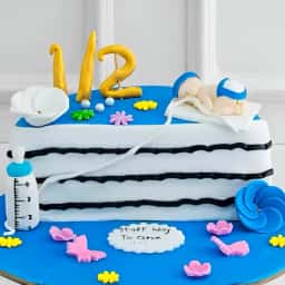 Half Birthday Cake for Boys