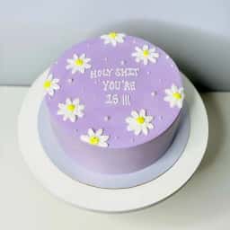 Flower Fondant Cake