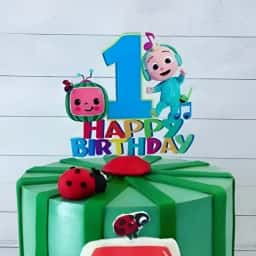 Cocomelon 1st Birthday Cake