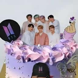 BTS Theme Cake