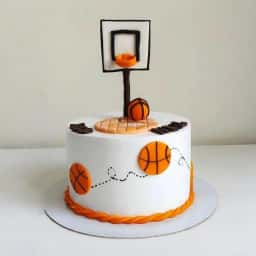 Basketball Theme Cake
