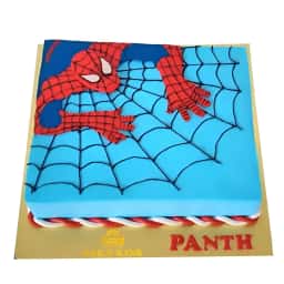 Spiderman Birthday Cake for Kids