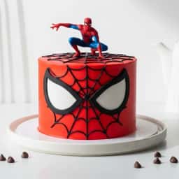 Spiderman Birthday Cake