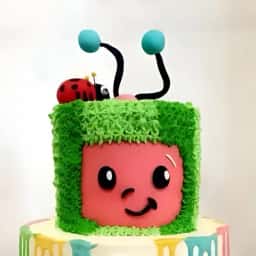 Cocomelon Theme Cake