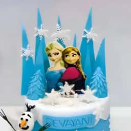 Frozen Princess Cake