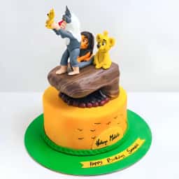 Lion King Theme Cake