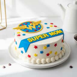Wonder Woman Cake for Mom