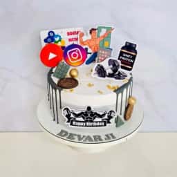 Social Media Cake
