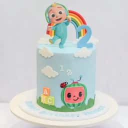 Cocomelon Fondant Cake